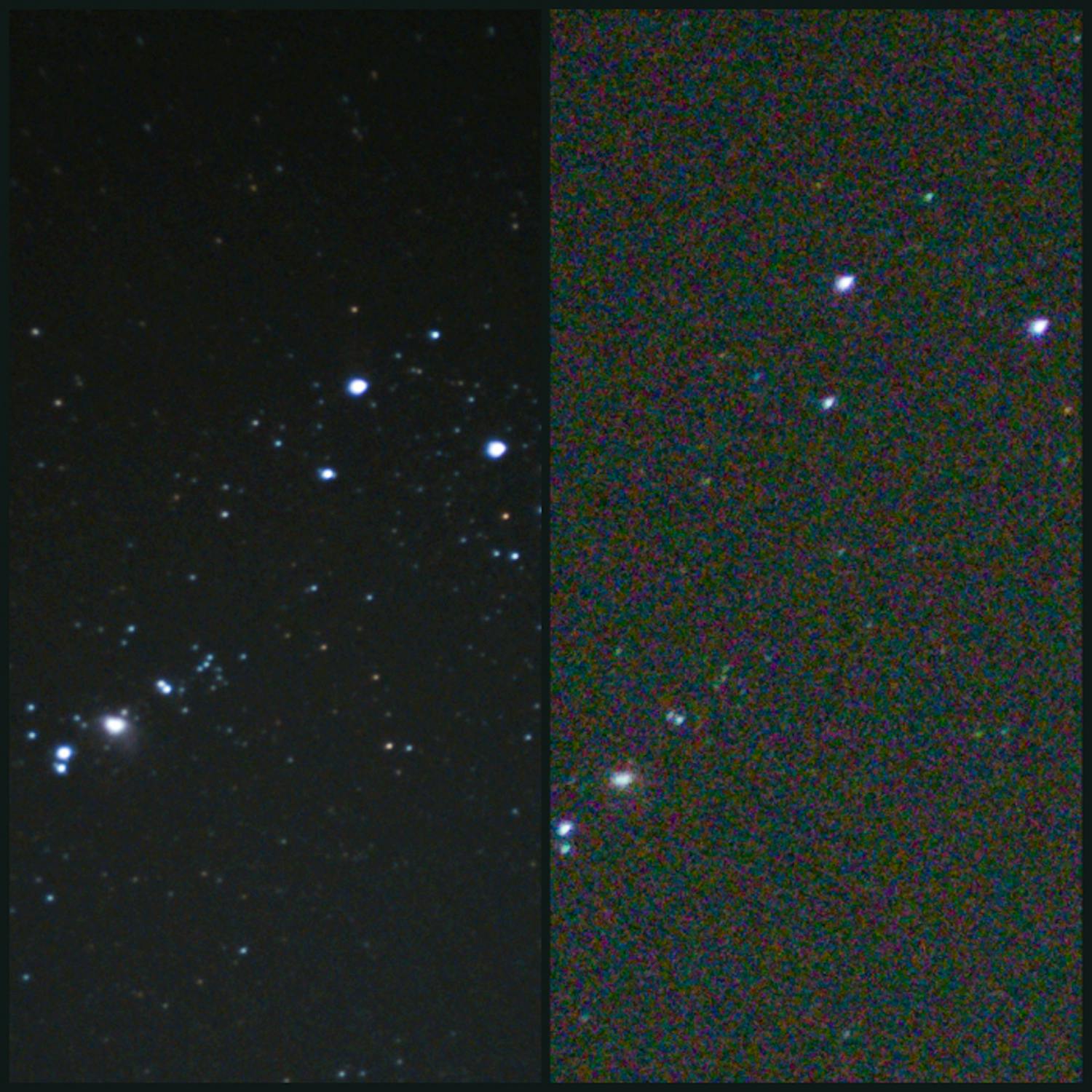 Eagle Image Stacker. Pinoamalla kuvia voi saada esiin enemmän yksityiskohtia.